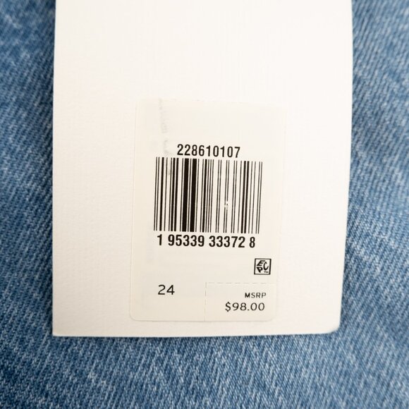 NEW LEVI'S Premium Wedgie high rise jeans size 24 - Picture 6 of 12